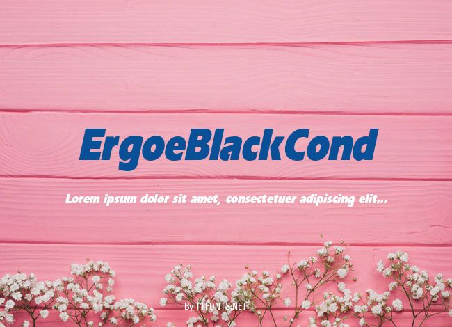 ErgoeBlackCond example