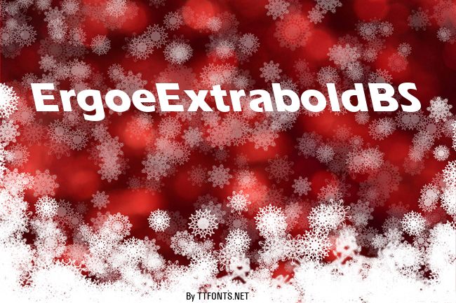 ErgoeExtraboldBS example