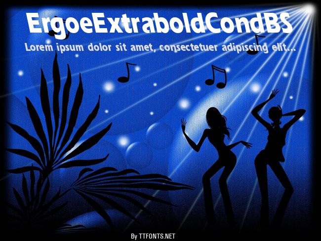 ErgoeExtraboldCondBS example