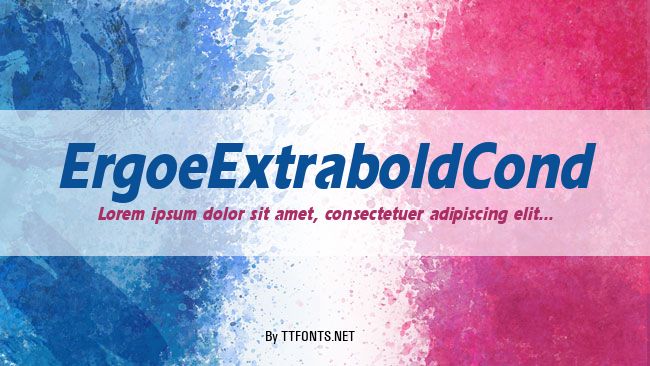 ErgoeExtraboldCond example