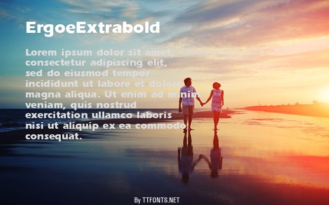 ErgoeExtrabold example