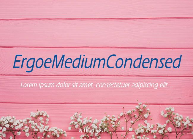 ErgoeMediumCondensed example