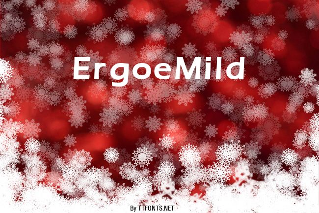 ErgoeMild example