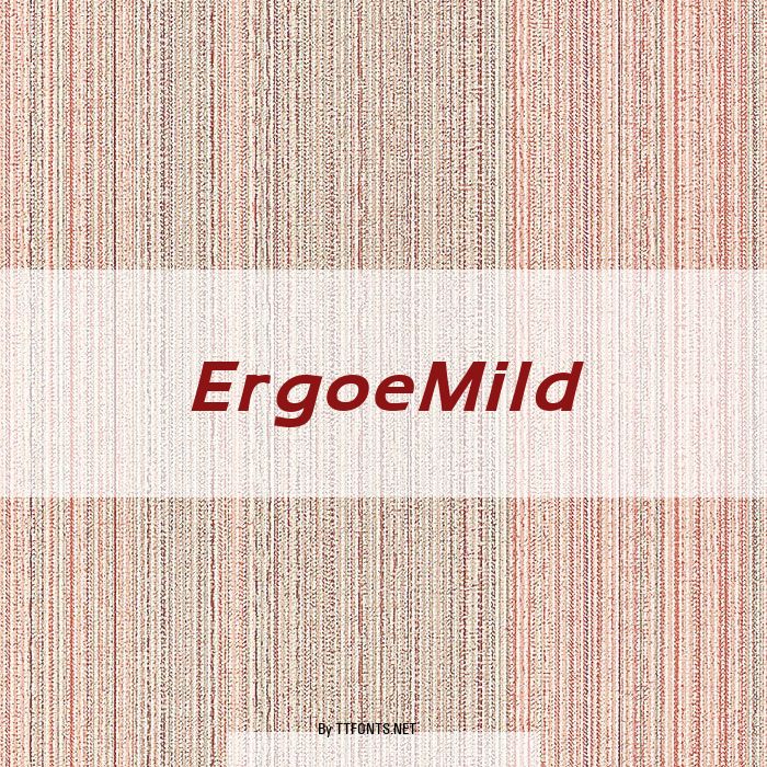ErgoeMild example