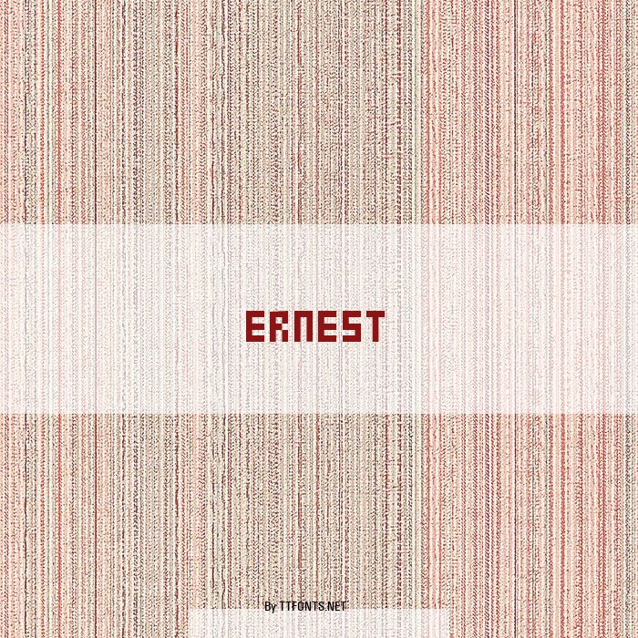 Ernest example