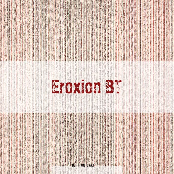 Eroxion BT example