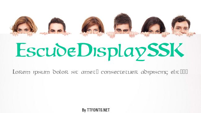 EscudeDisplaySSK example
