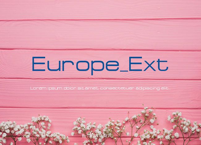 Europe_Ext example