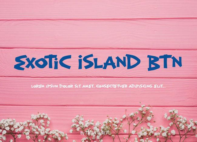 Exotic Island BTN example