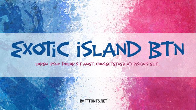 Exotic Island BTN example