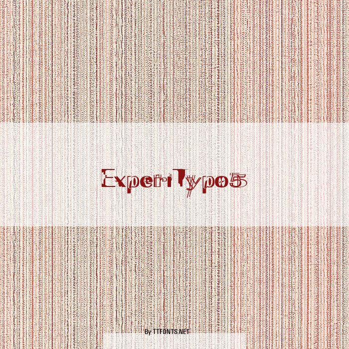 ExperiTypo5 example