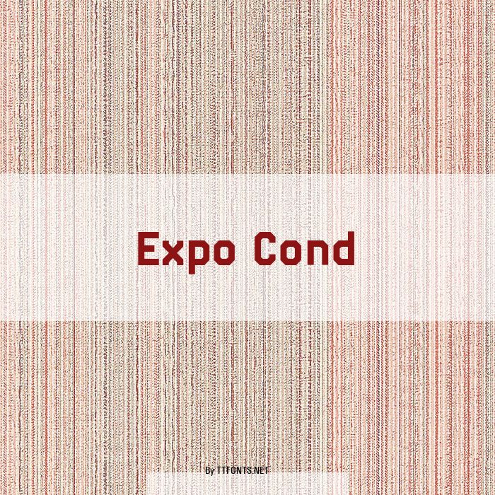 Expo Cond example