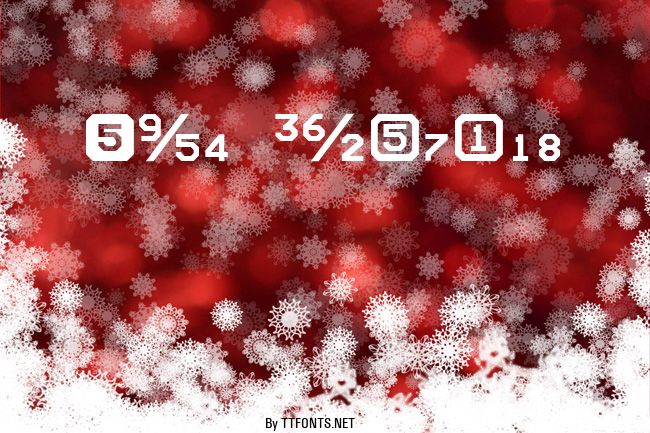 Expo Numerals example