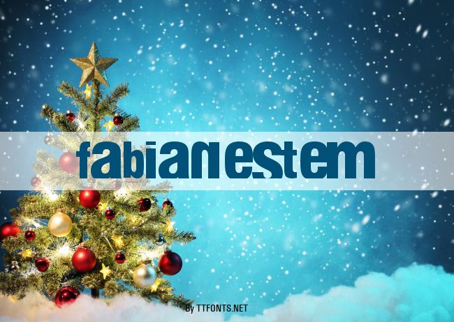 fabianestem example
