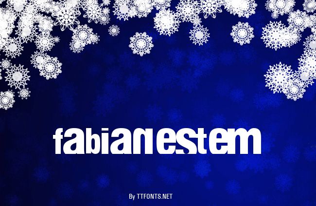 fabianestem example
