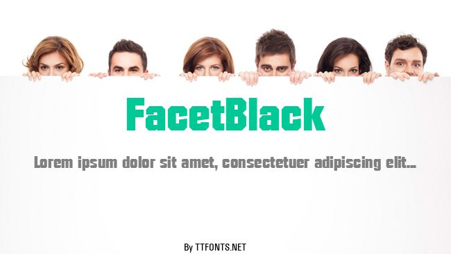 FacetBlack example