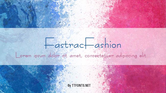 FastracFashion example