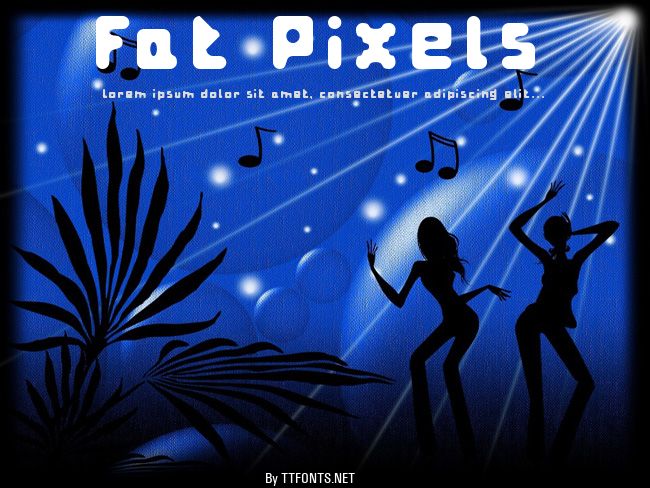 Fat Pixels example