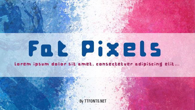 Fat Pixels example