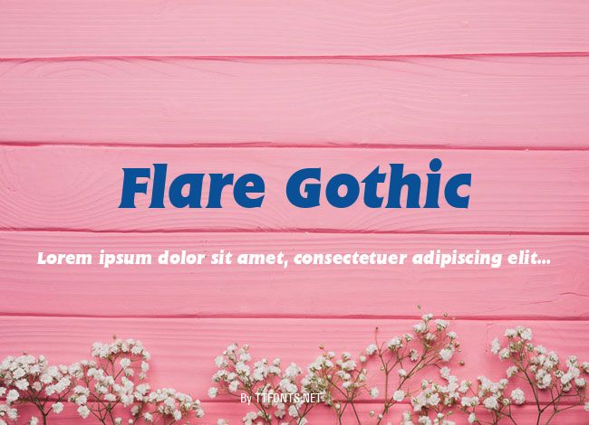 Flare Gothic example