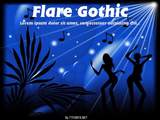 Flare Gothic example