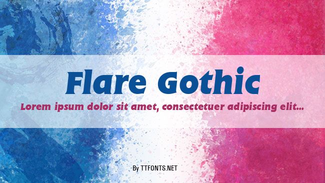 Flare Gothic example