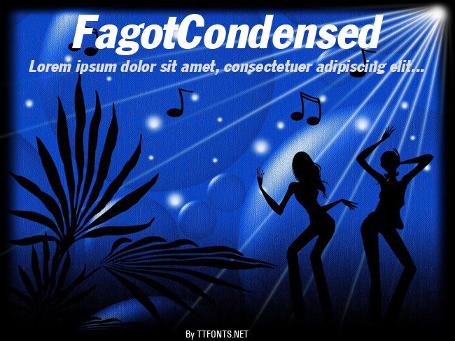 FagotCondensed example