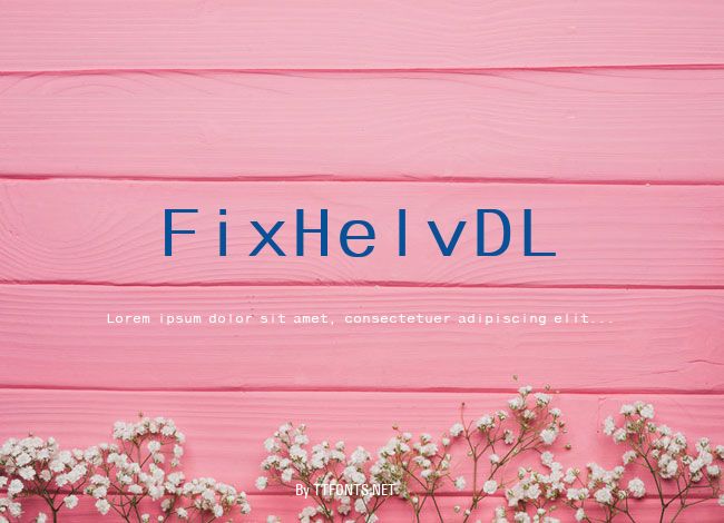 FixHelvDL example