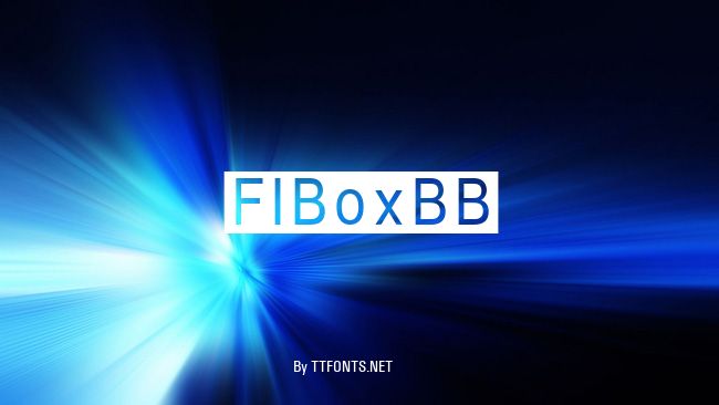 FIBoxBB example