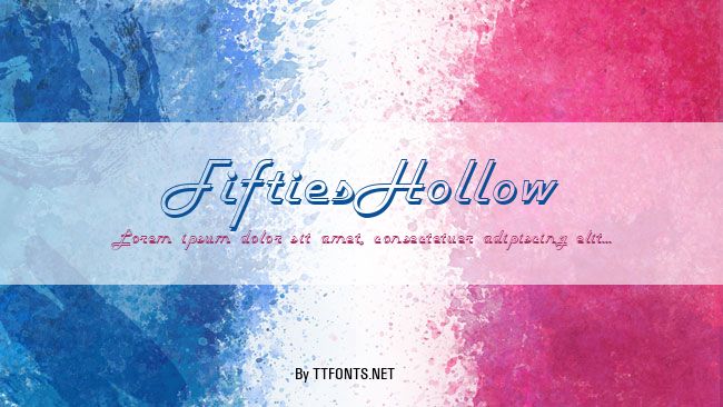 FiftiesHollow example