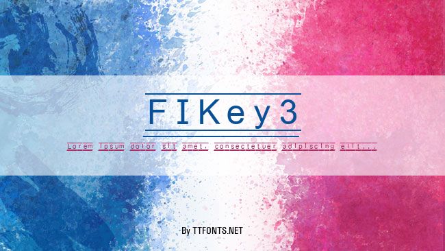 FIKey3 example