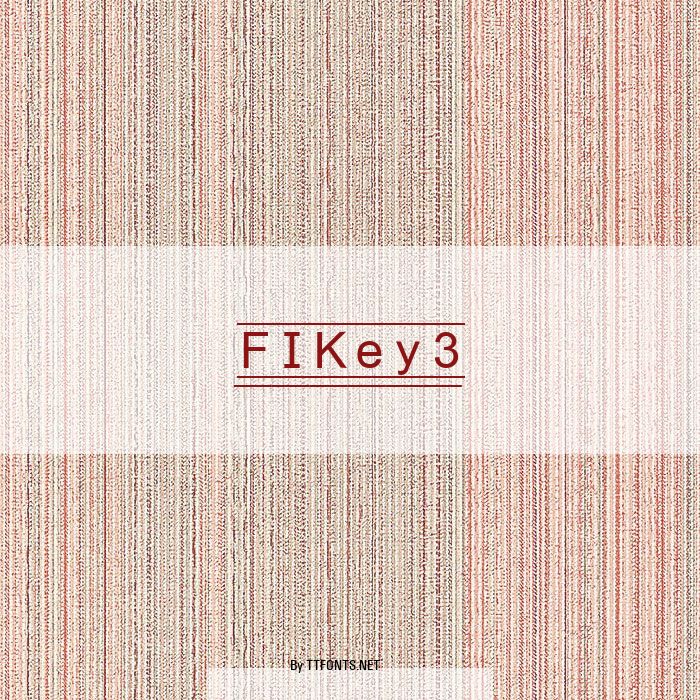 FIKey3 example