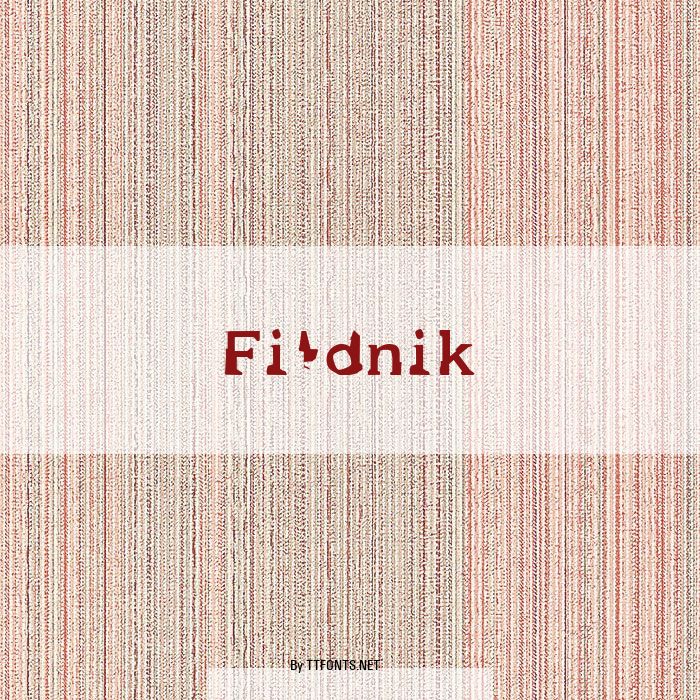 Fildnik example