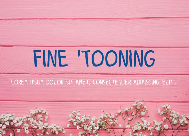 Fine 'Tooning example