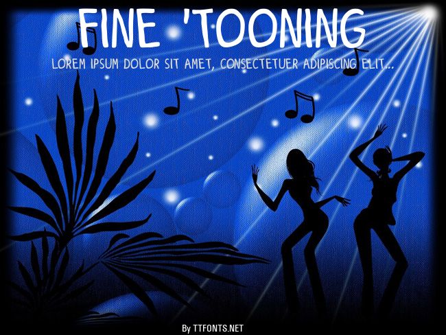 Fine 'Tooning example