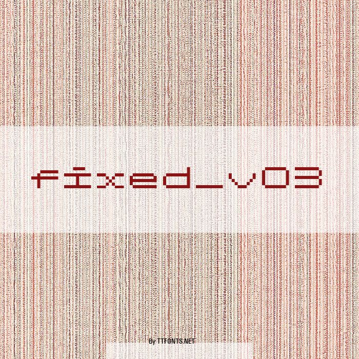 fixed_v03 example