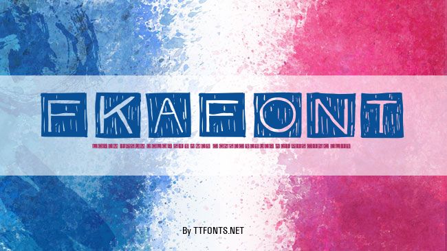 FKAFont example