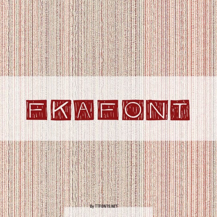 FKAFont example