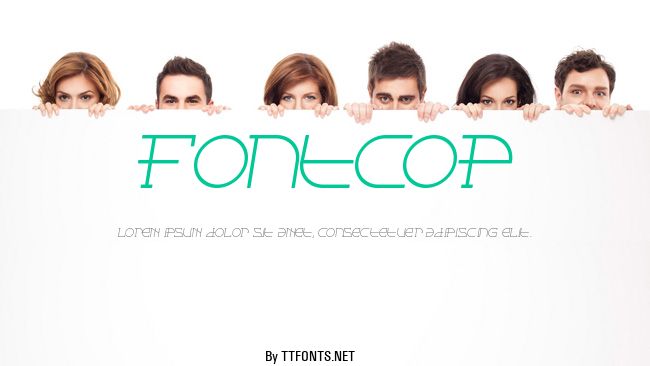 Fontcop example