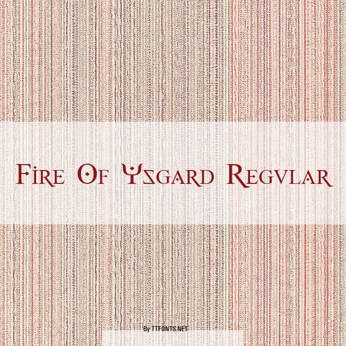 Fire Of Ysgard Regular example