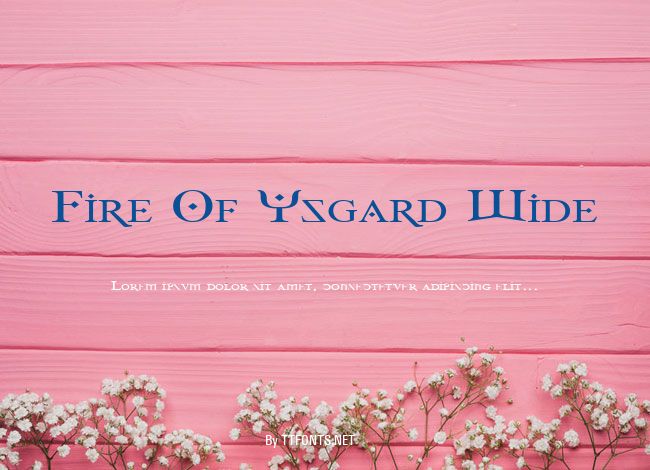 Fire Of Ysgard Wide example