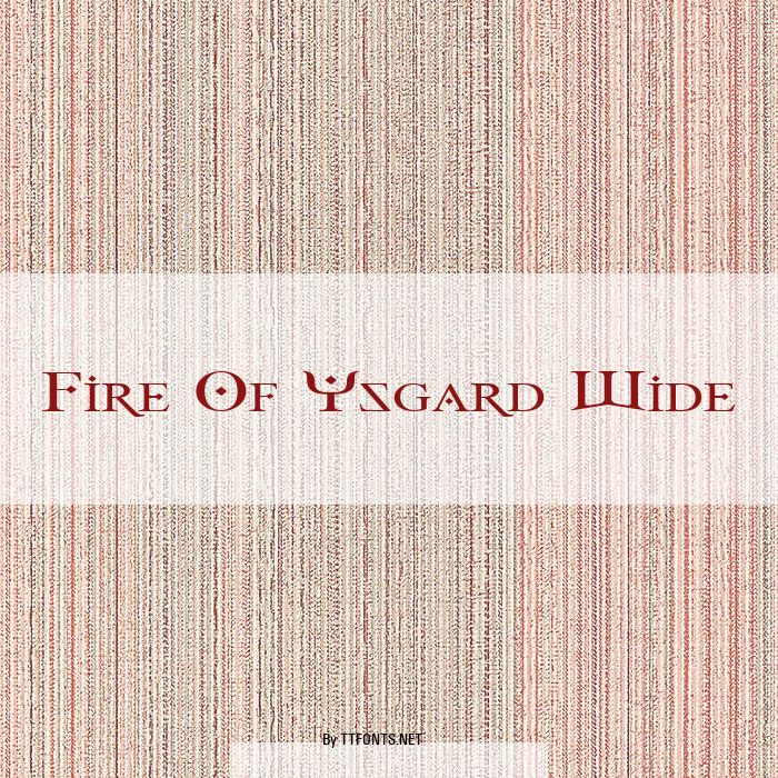 Fire Of Ysgard Wide example