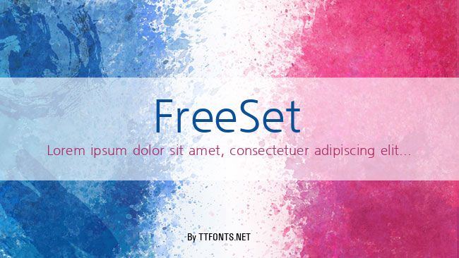 FreeSet example