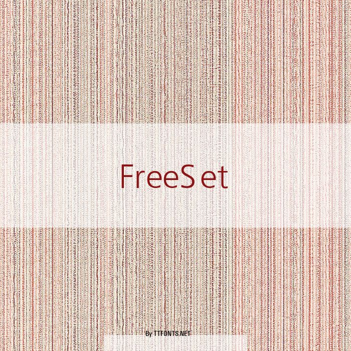 FreeSet example