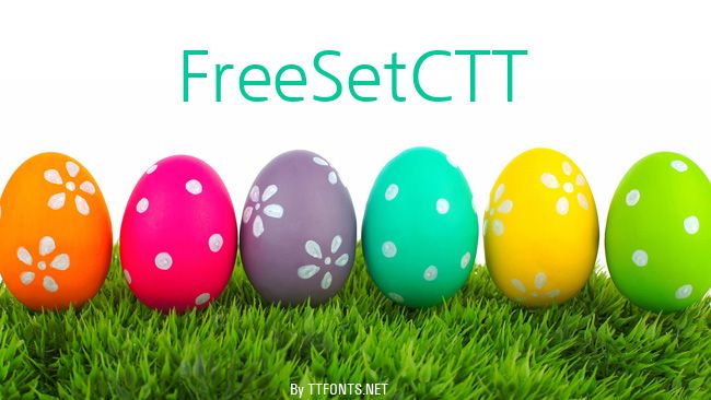 FreeSetCTT example