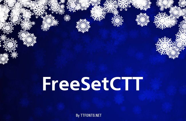 FreeSetCTT example