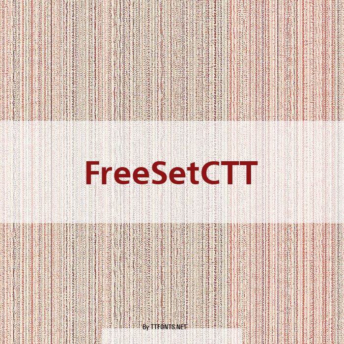 FreeSetCTT example