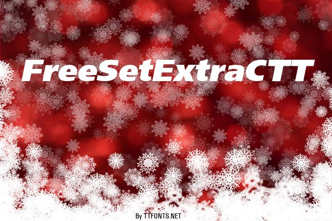 FreeSetExtraCTT example