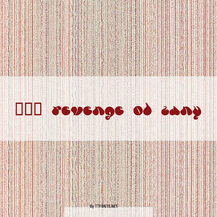 FSO revenge of zany example