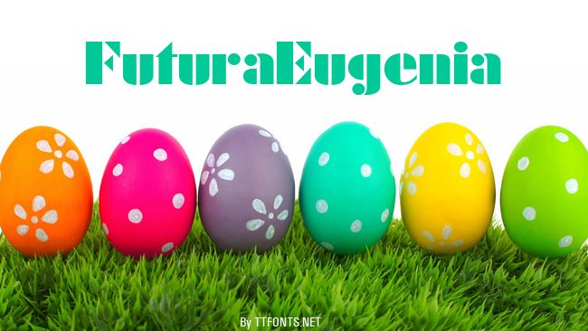 FuturaEugenia example